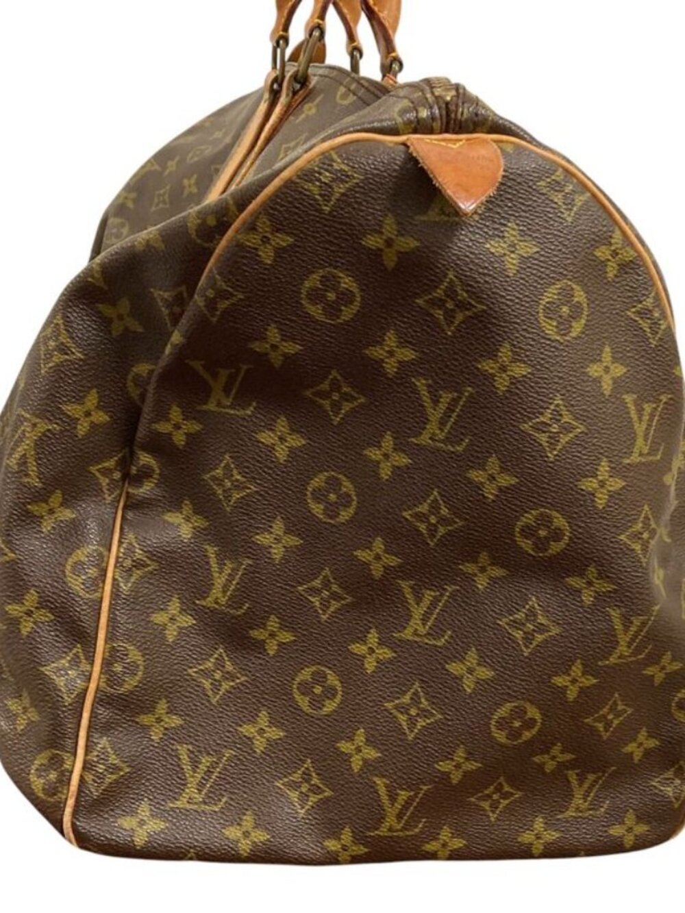 Louis Vuitton Keepall 55 Monogram Boston Bag Brown - Picture 3 of 16